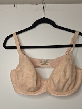 Soma Peach Lace Underwire Bra